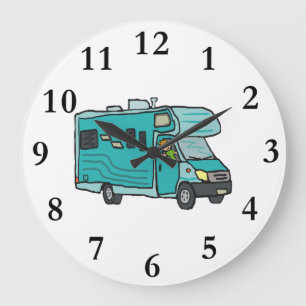 Relógio Grande RV Veículo Recreacional