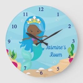 Relógio Grande Sala de Crianças da Companhia Americana de Sereia 