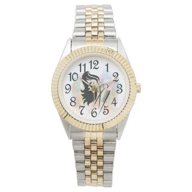 Relógio Grande Salão de Beleza (Frente)