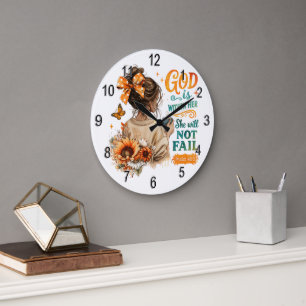 Relógio Grande Salmo 46:5...