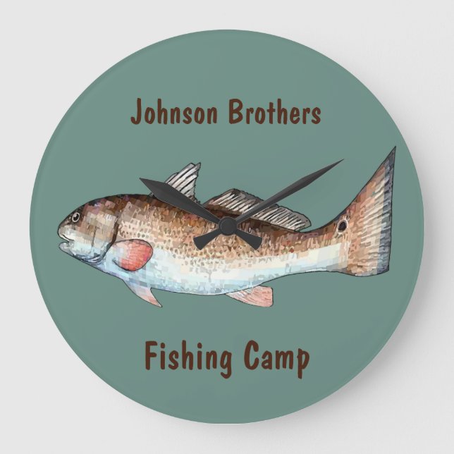 Relógio Grande Salmonetess (Frente)