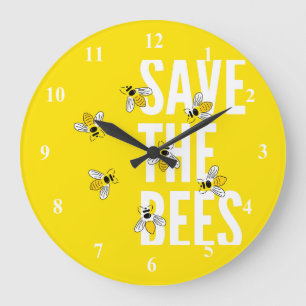 Relógio Grande Salvar As Abelhas