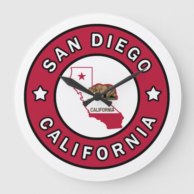 Relógio Grande San Diego California (Frente)