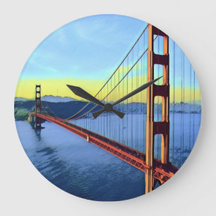 Relógio Grande San Francisco - OURO GATE - Ponte