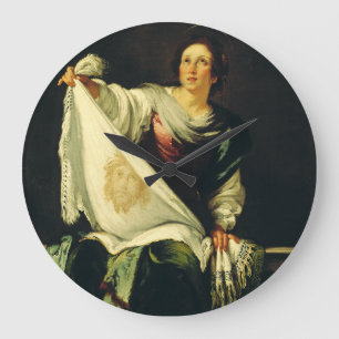 Relógio Grande Santa Verônica por Bernardo Strozzi