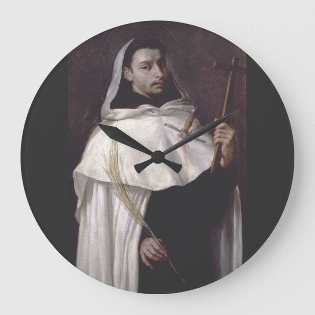 Relógio Grande Santo Anjo de Jerusalém Mártir e Pregador (Frente)