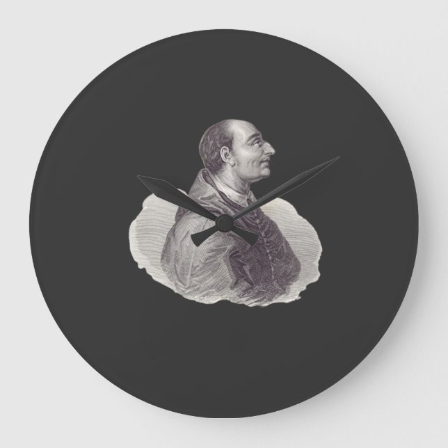 Relógio Grande Santo Charles Borromeo Arcebispo de Milão (Frente)