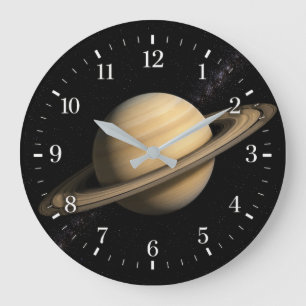 Relógio Grande Saturn Clock 2026 Version