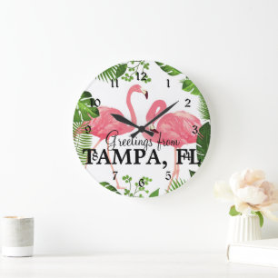 Relógio Grande Saudações de Tampa, FL