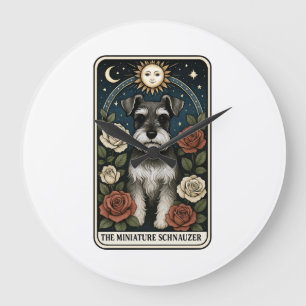 Relógio Grande Schnauzer Miniatura