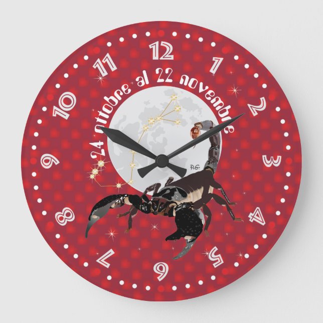 Relógio Grande Scorpione 24 al ottobre 22 Orologio novembre (Frente)