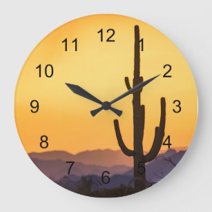 Relógio Grande Scottsdale Sunset Antes da Tempestade