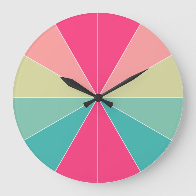 Relógio Grande Segmentação de cores 01 (Frente)