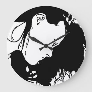 Relógio Grande Segure O Cabelo