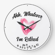 Seja lá o que for que estou aposentado...