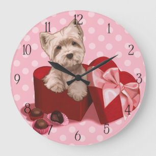 Relógio Grande Seja meu filhote de cachorro de Westie dos
