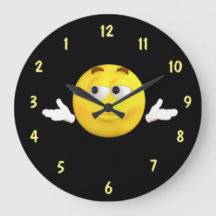 Relógio Grande Seletor incerto do reverso da cara