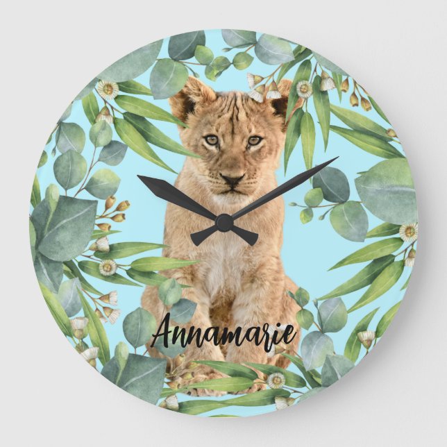 Relógio Grande Selva de leão (Frente)