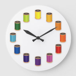 Relógio Grande Sempre há tempo para costurar!