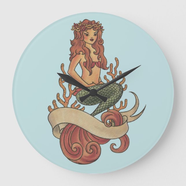 Relógio Grande sereia (Frente)