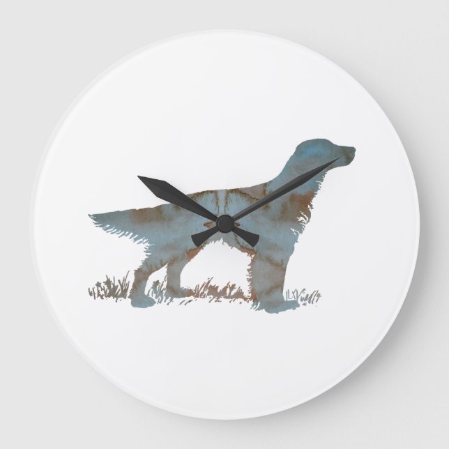 Relógio Grande Setter inglês (Frente)