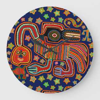 Relógio Grande Shaman Spirit Serpent