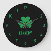 Shamrock Green Clover Ireland Celular Irish Name
