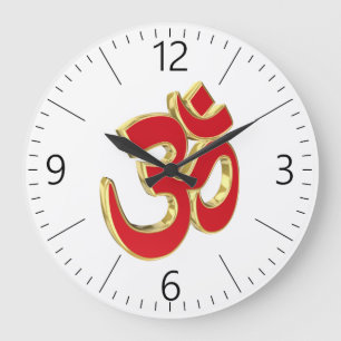 Relógio Grande Símbolo do OM