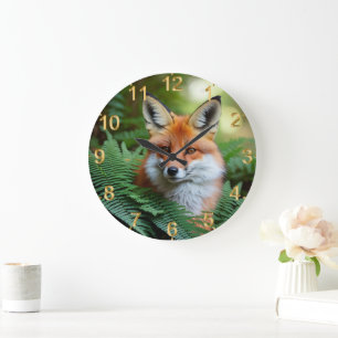 Relógio Grande "Sly: A Raposa nas Sombras"