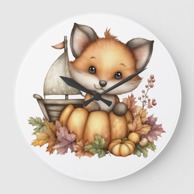 Relógio Grande Só andando, Pumpkins (Frente)