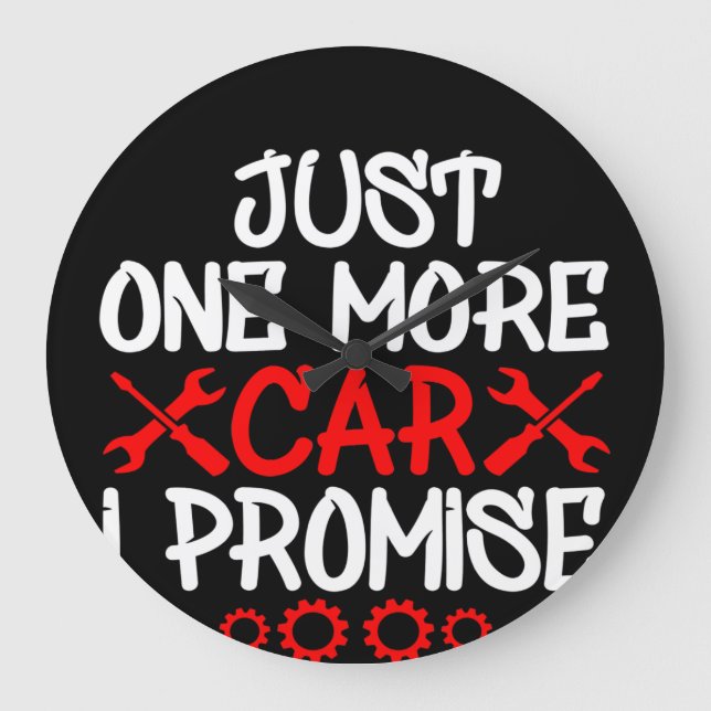 Relógio Grande Só Mais Um Carro Que Prometo (Frente)