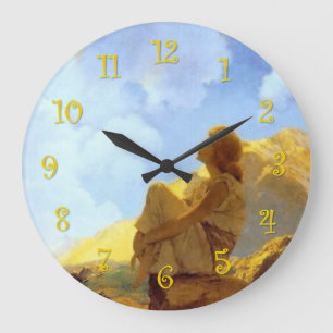 Relógio Grande Sobre o arco-íris