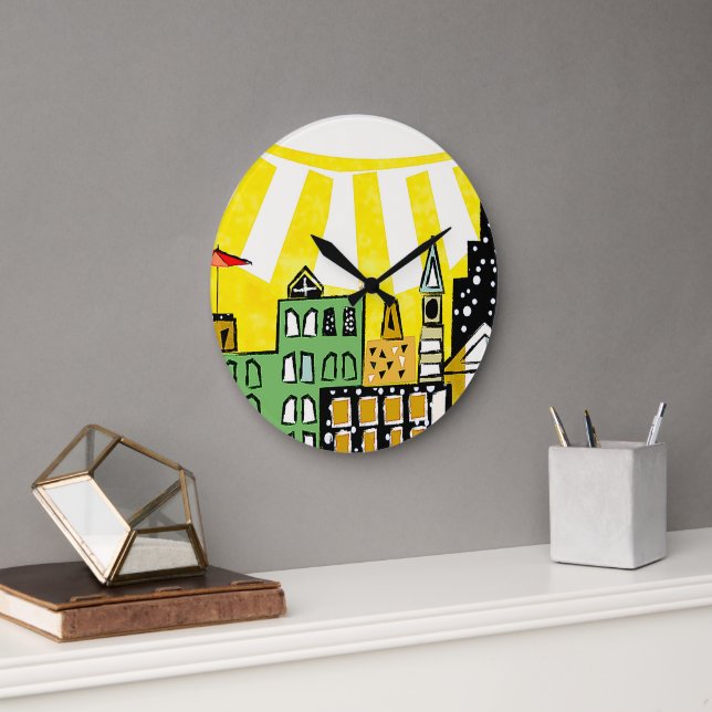 RELÓGIO GRANDE SOL NA CIDADE (Escritório)