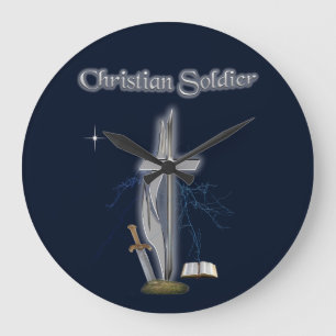Relógio Grande soldado cristão