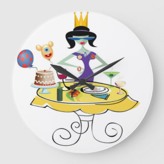 Relógio Grande Solitário com mesa