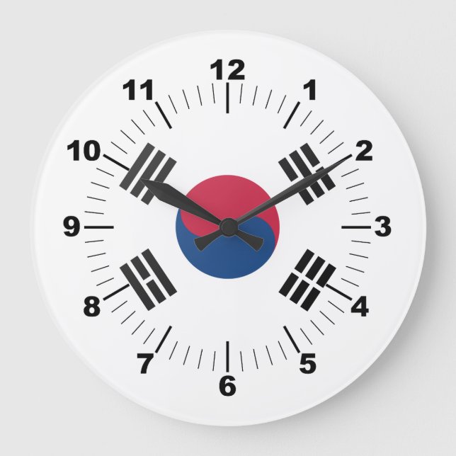 Relógio Grande South Korea (Frente)