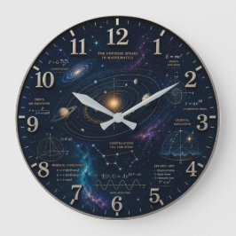 Relógio Grande Space Mathematics Astronomy