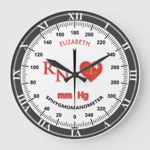 Relógio Grande Sphygmomanometer do monitor da pressão sanguínea