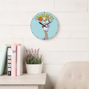 Relógio Grande Spin de basquete da Lola