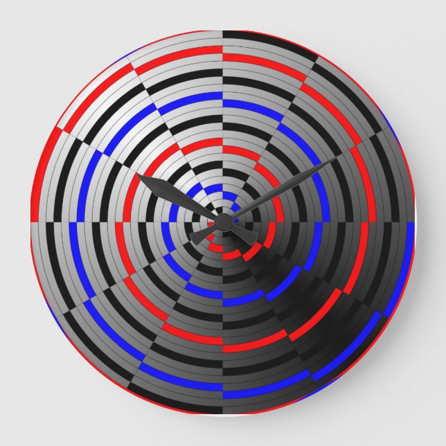 Relógio Grande Spiral Cone por Kenneth Yoncich (Frente)