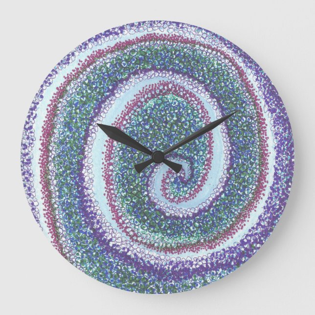 RELÓGIO GRANDE SPIRAL SHELL (Frente)