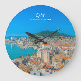 Relógio Grande Split, Croácia - Cidade Costeira