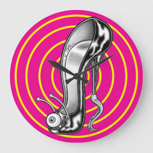 Relógio Grande Stilettoid™ Large Clock