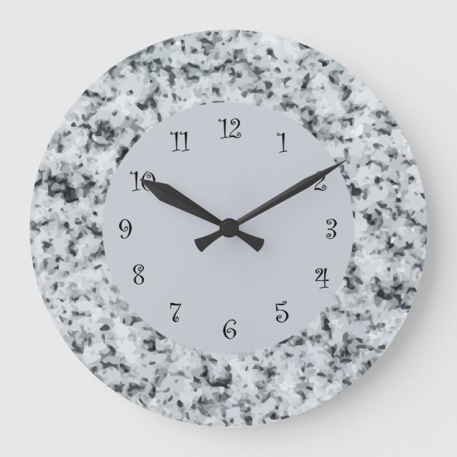 Relógio Grande Stone Look Kitchen (Frente)