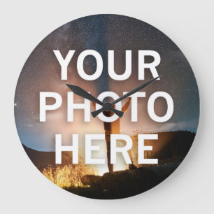 Relógio Grande Sua Foto Aqui