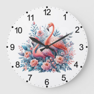 Relógio Grande Sublimação Flamingo-95158