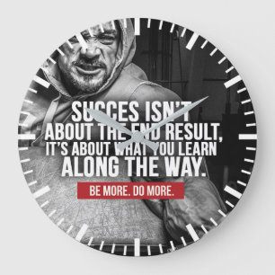Relógio Grande Sucesso E Aprendizado - Inspiração De Workout