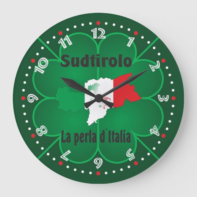 Relógio Grande Südtirol - Alto Adige - Italien - Italia Uhr (Frente)