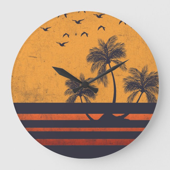 Relógio Grande Summer Vibes (Frente)