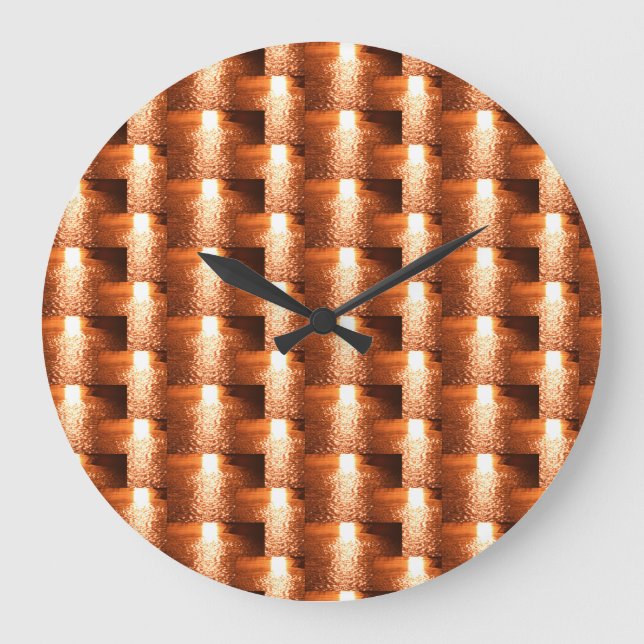 Relógio Grande Sunset on Water (Frente)